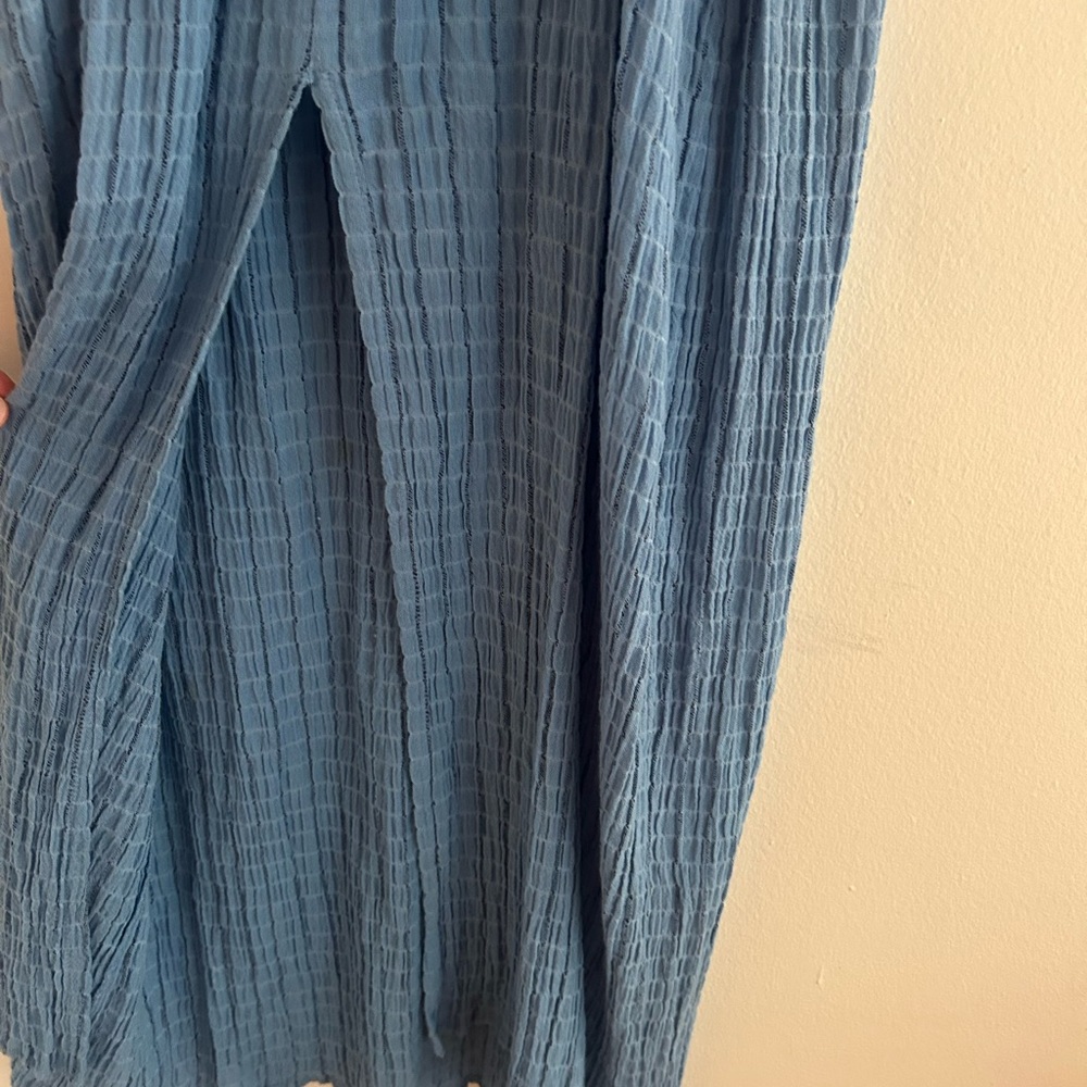 Mara Hoffman Blue Inesa Gauze Maxi Dress XS - Picture 5 of 5